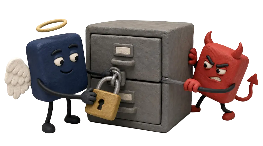 Compliance locked cabinet — secure guarantees