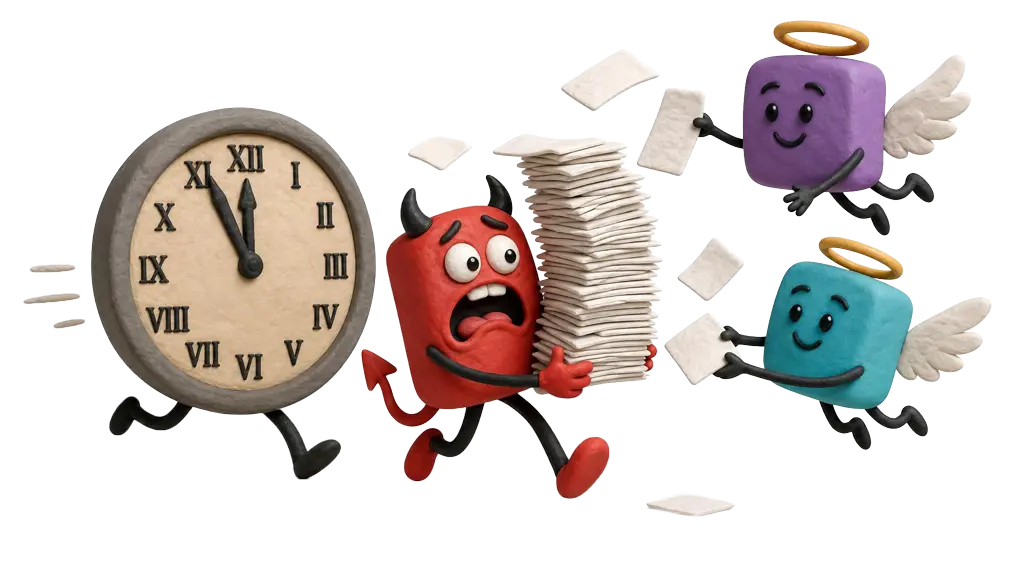 Deadline pressure — the pain Angels solve